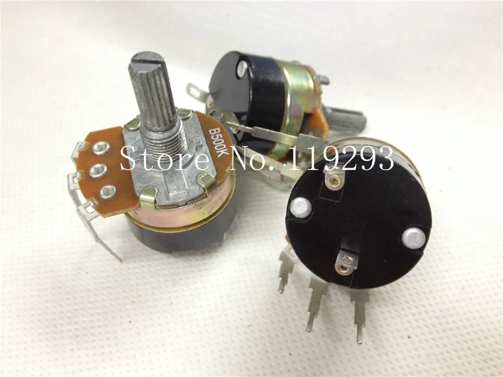 [BELLA]Special lamps speed control switch dimmer switch dimmer potentiometer lamp accessories 3A B500K 20mm--10PCS/LOT