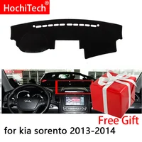Fundas para salpicadero de coche, alfombrilla, cojín de sombra, alfombras, accesorios para kia sorento 2013 2014, volante a la derecha e izquierda