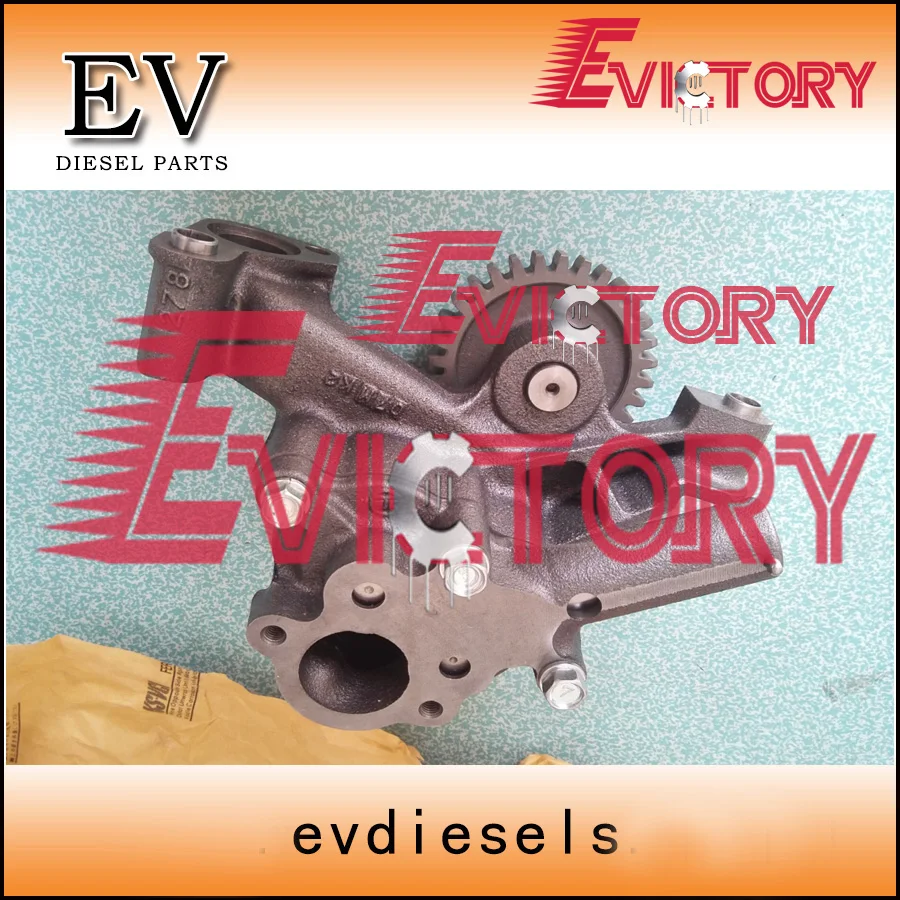 Genuine type 8PD1 8PD1T oil pump for Isuzu heavy duty