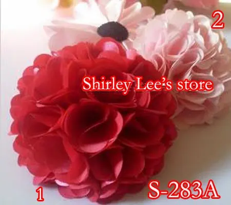 Wholesale --72 X (11cm) FANCY Big Flower  Brooch, Decorative Flower Appliques CRAFTS Mix 2 Colors   --- Free Shipping by EMS