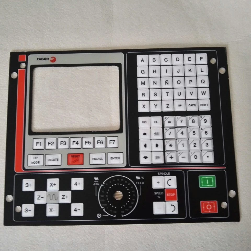 

CNC 8025T membrane switch button