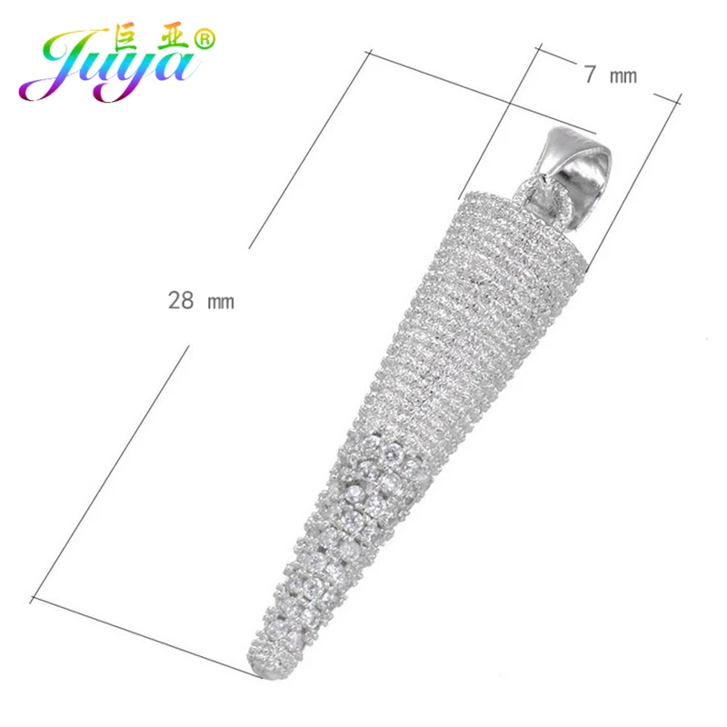 Juya Handmade Dangle Animal Fish Grape Cone Charms Pendant For DIY Women Bracelet Necklace Earring Making Decorative Accessories