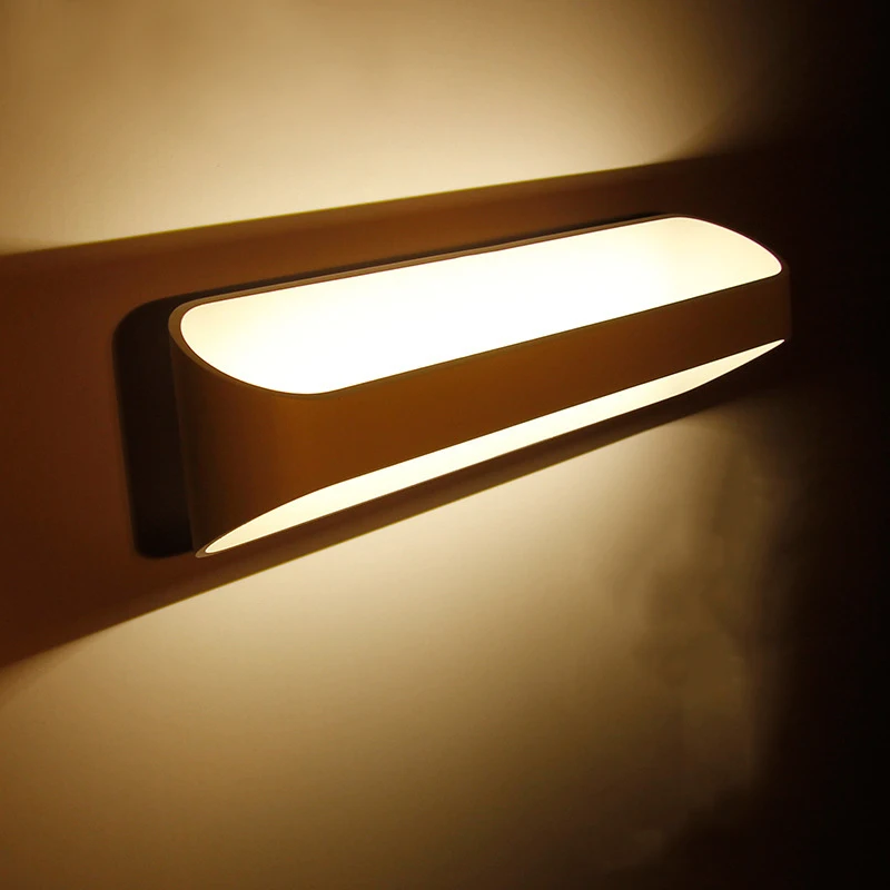 Feimefeiyou Led Modern Wall Lamp aluminu Sconce AC90-260V wall lamp For Bedroom Applique Murale Luminaire Mirror Wall Light