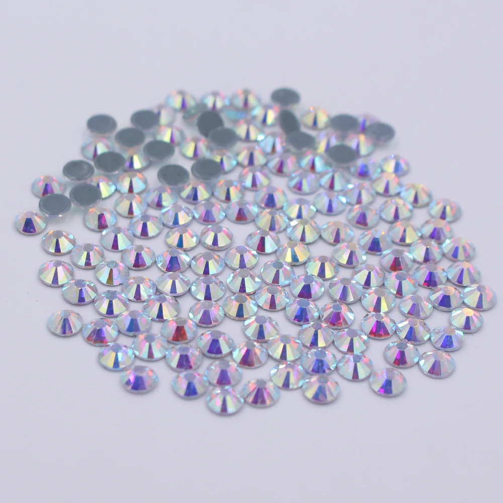 

Rhinestones Ss6 Ss10 Ss16 Ss20 Ss30 Ss40 Crystal Strass Round Shiny Luxurious Stones And Crystals Hotfix Rhinestones For Clothes