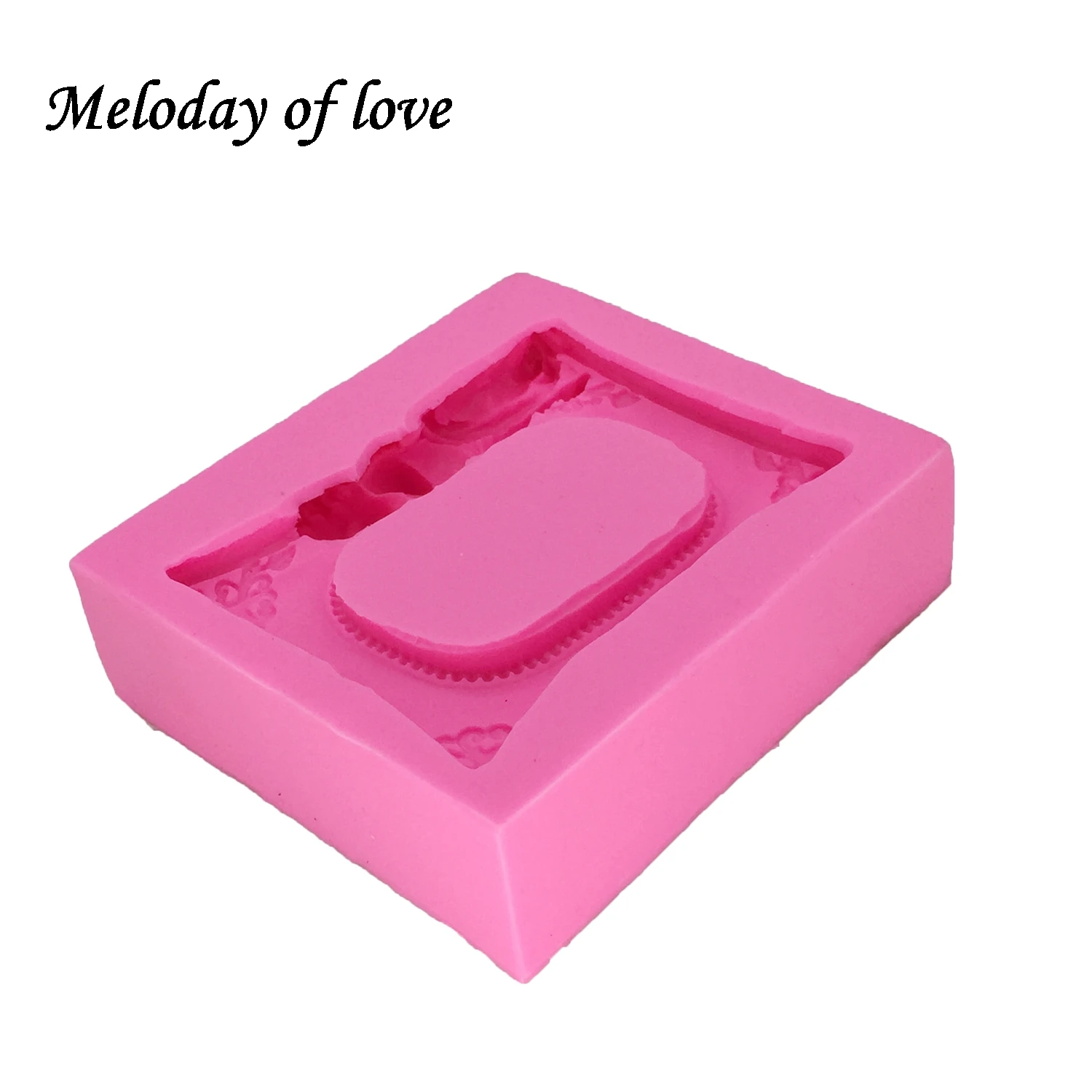 Moule en silicone pour décoration de gâteau, 1 pièce, DIY, cadre d'ange, cadeau de fête de naissance, cadeau pour bébé, gomme au chocolat, outil de fondant, T1270