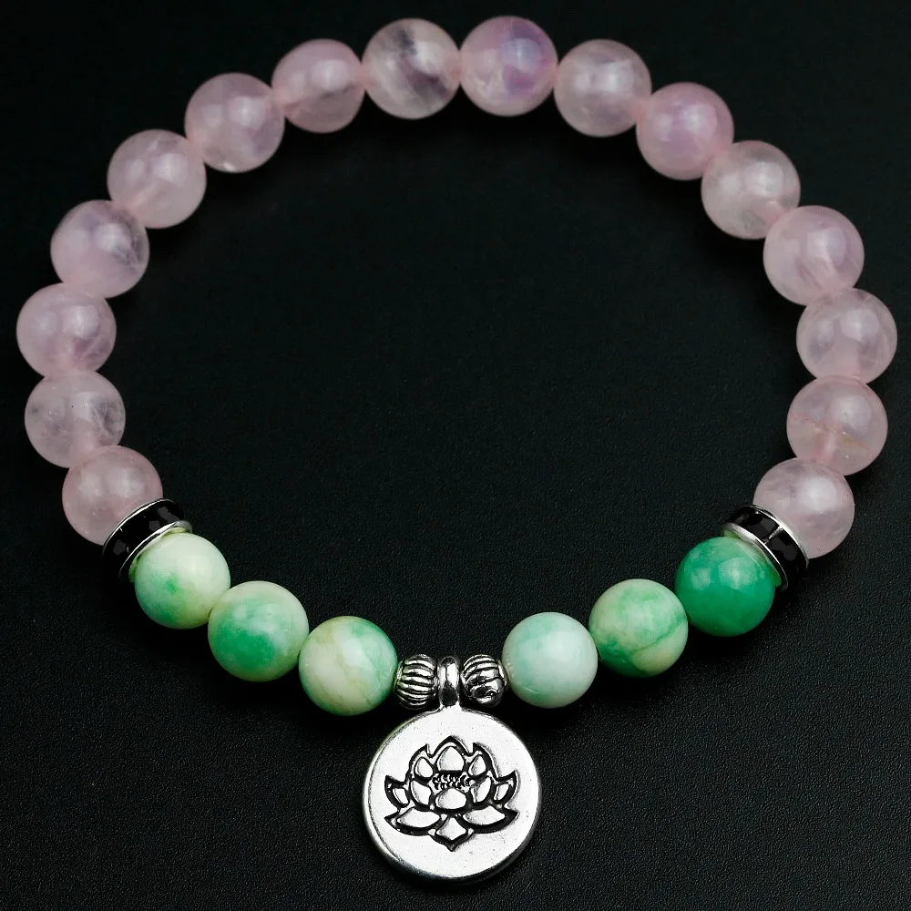 8 Mm Natural Rose Q… - image