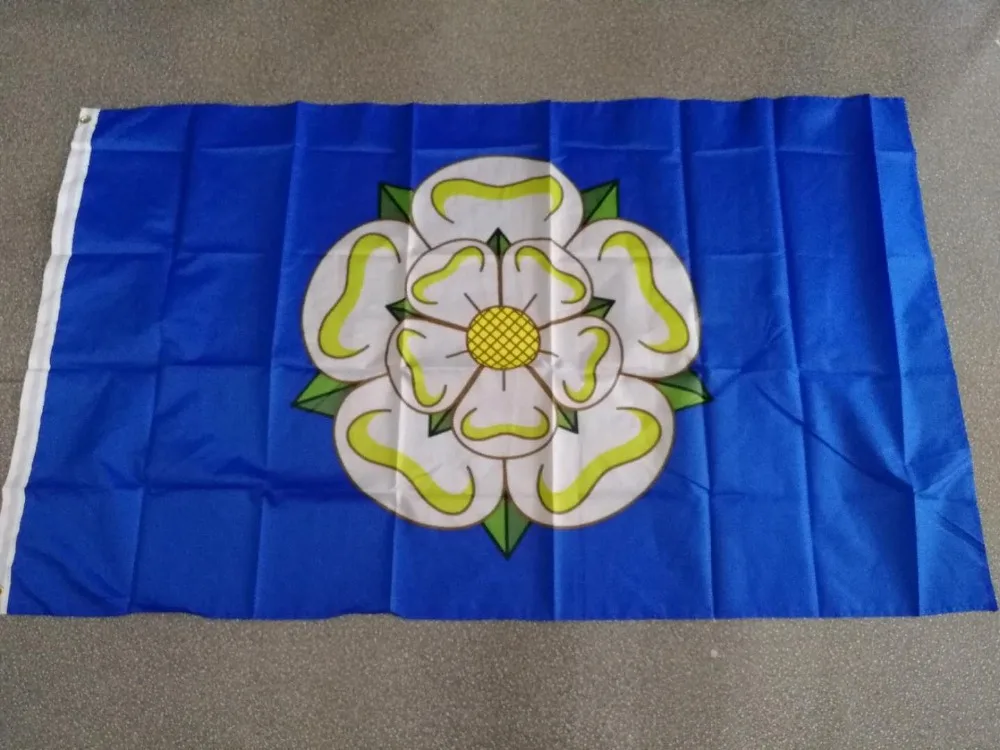 johnin 90x150cm Yorkshire Rose Flag