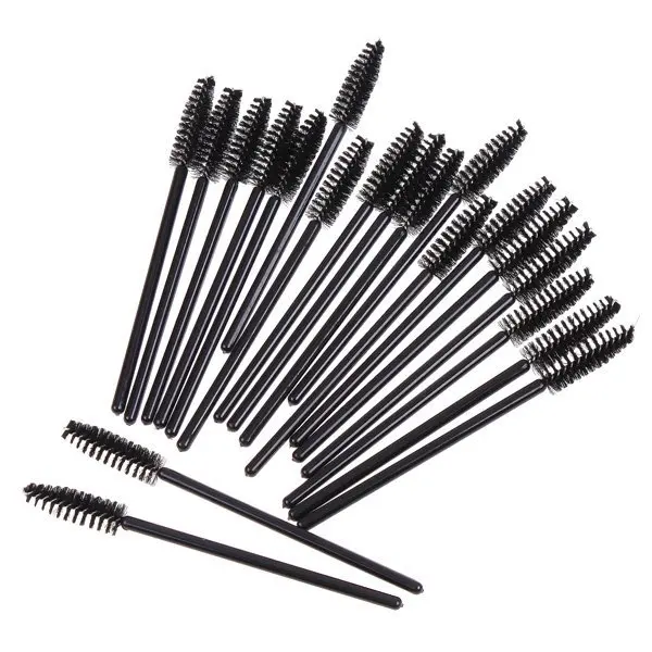

Wholesale Excellent makeup beauty eye lashes manicure brush Eyelash Disposable Mascara brush Spooler 10000pcs/lot Free Shipping