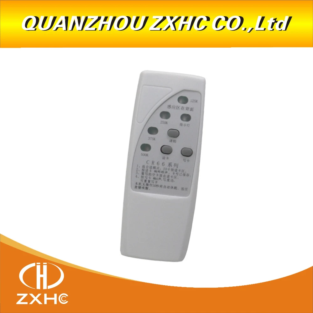 RFID ID Card CR66Handheld Copier 125/250/375/500KHz Scanner Programmer Reader Writer Duplicator With Light Indicator Sensitively