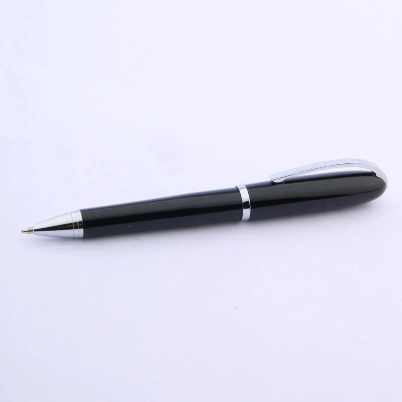 luxury High quality brand baoer fat 516 metal Silver piece gift black Ballpoint Pen Business Office school supplies