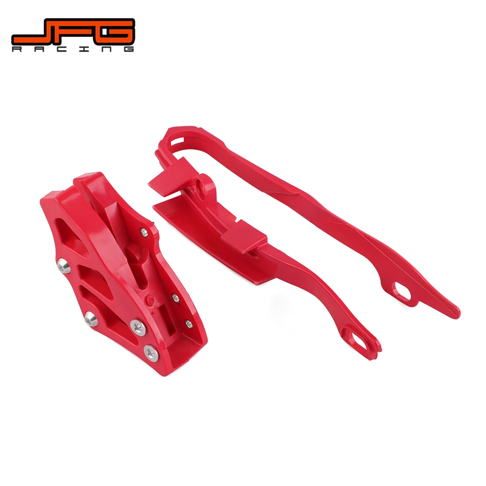 Motorcycle Red Chain Slider Guide Guard Swingarm Slider Protector For HONDA CR125R CR250R CRF250R CRF450R CRF250X CRF450X