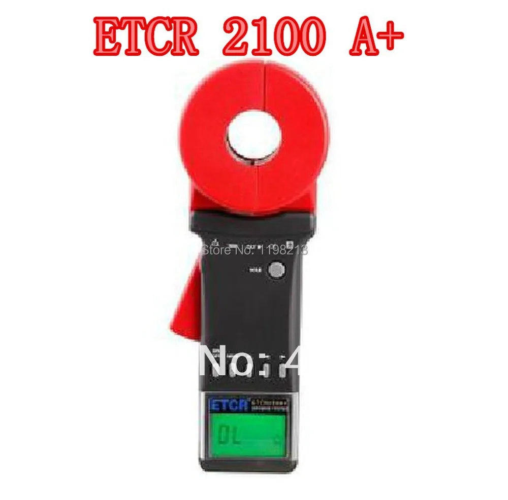 ETCR2100A+ Clamp On Ground Earth Resistance Tester Meter