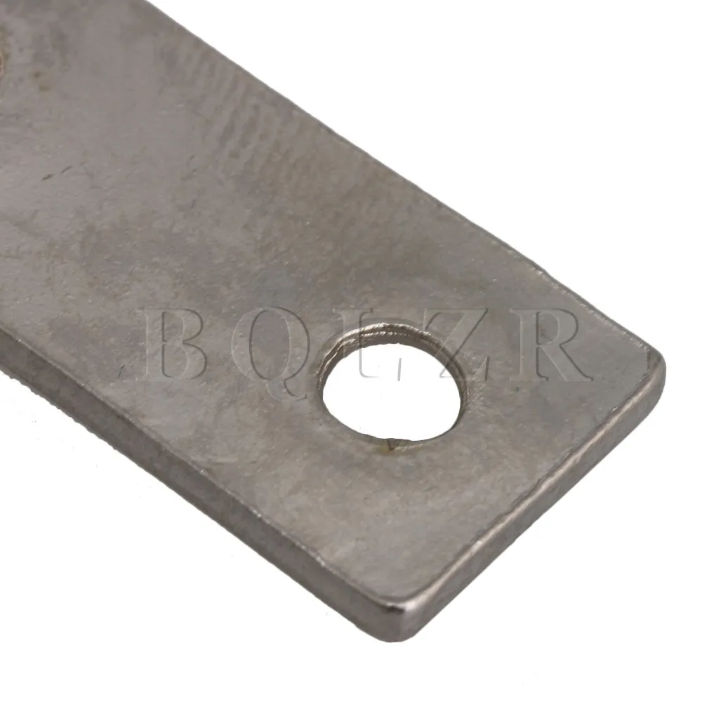 BQLZR-Metal Rolamento Polia Bloco com 2 Rodas De Plástico, Dobre Tubo, Porta Deslizante, Janela, Gabinete, Pacote de 10, 2.55x0.74 Polegadas