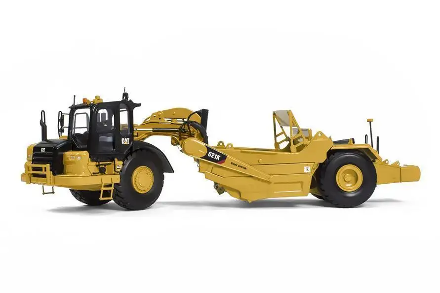 Rare Tonkin Replicas 1:50 Caterpillar CAT 621K Wheel Tractor Scraper TR80001 Diecast Toy Model Collection,Decoration