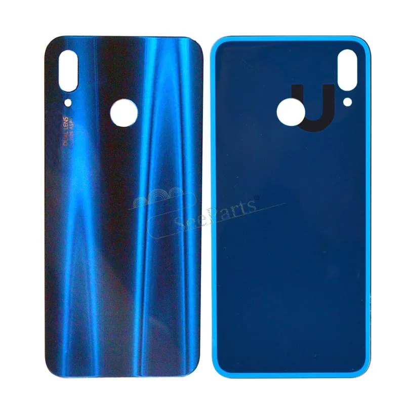 For Huawei Nova 3e P20 Lite Back Battery Cover Rear Door Housing Case Glass Panel Replacement For Huawei P20 Lite Battery Cover