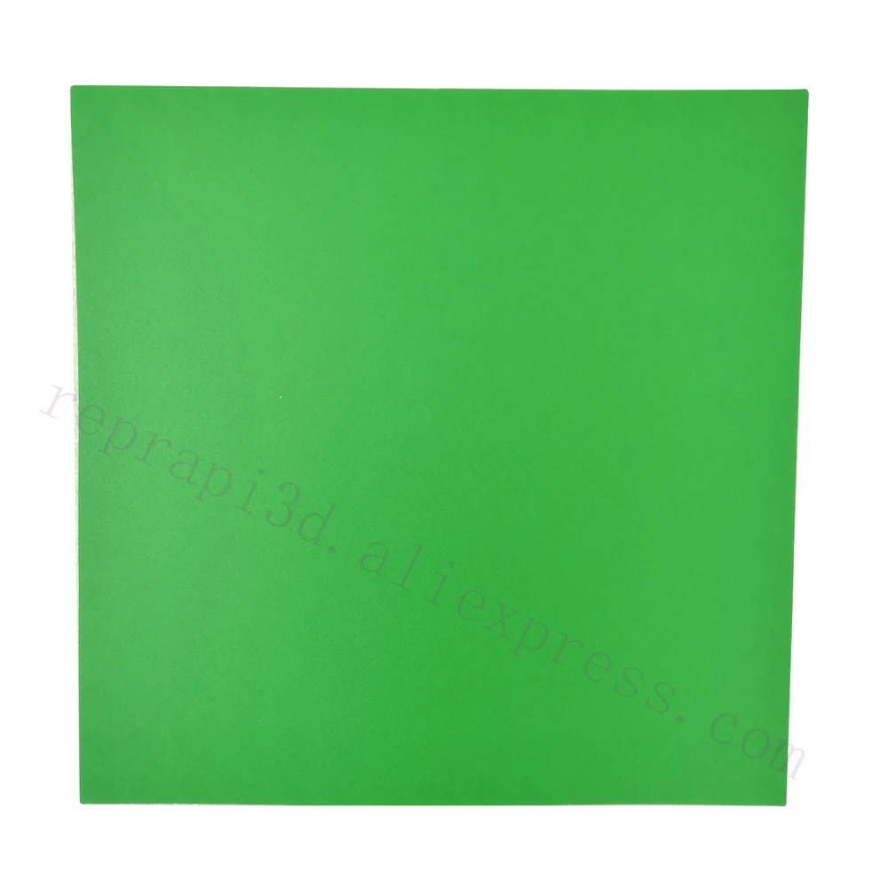 

5pcs 220x220mm Green Heated Bed Sticker F/ Wanhao I3 Anet A8 A6 3D Printer W/ Buildtak Prusa I3 Heated Plate Build Plate Tape