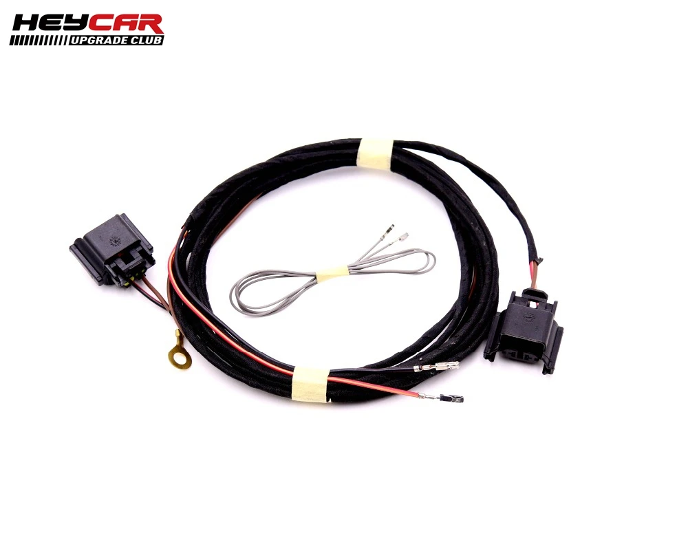 HEYCAR For VW Golf 7 MK7 VII  Fog Light Cable Fog Lamp Lighting harness