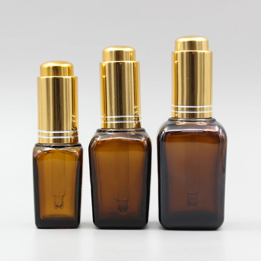 

Empty Bottle for Hair Oil,20ml Amber Glass Container