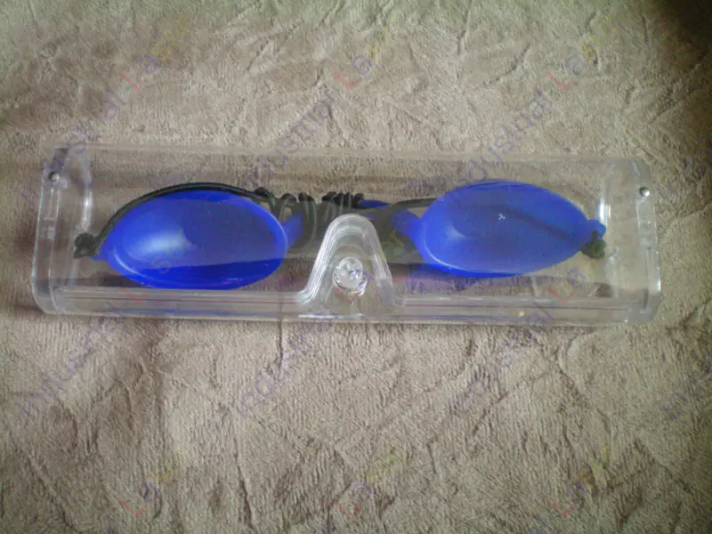 

3pcs HQ Eyepatch glasses goggles for YAG Laser tattoo hair removal IPL Beauty Machine blue