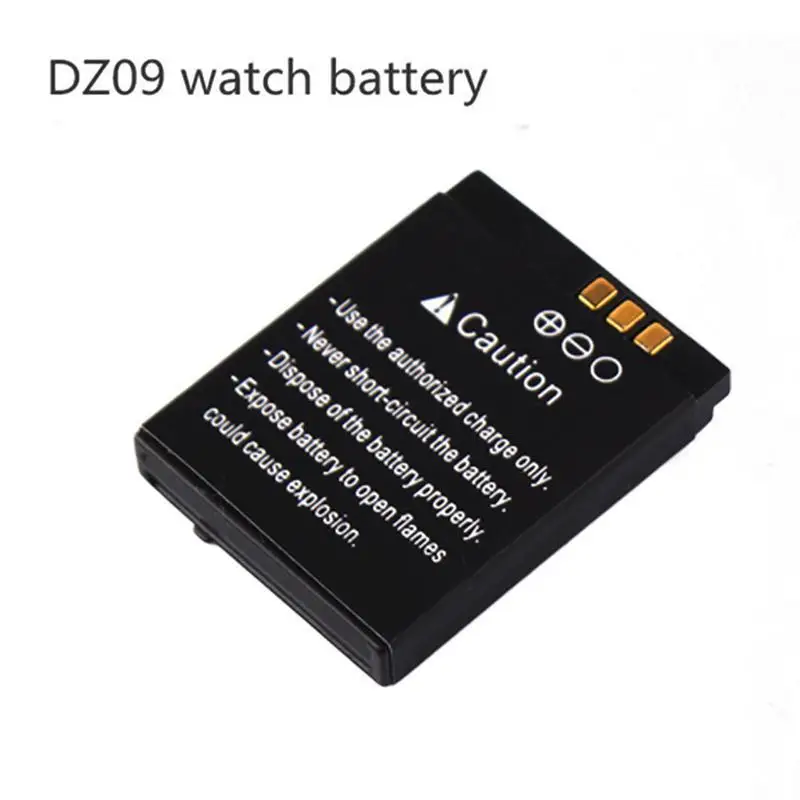 GTF 3.7V 380mAh DZ09 bateria zegarka A1 smart watch bateria zegarka inteligentny noszenia akumulator litowo-polimerowy