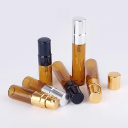 20pcs/lot 3ml 5ml 10ml Portable Mini Refillable Perfume Bottle Empty Metal Spray Bottle Perfume Bottles Atomizer Container