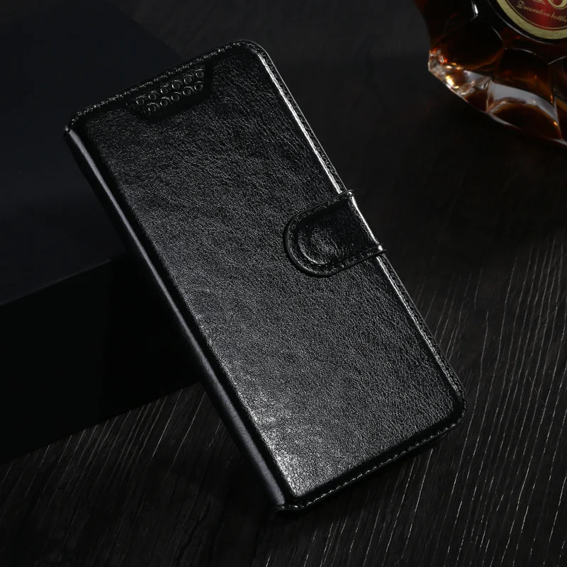 Coque Flip Case for Philips W8500 Luxury PU Leather Wallet Phone bags Pouch Skin KickStand Design + Card Holder Back Cover