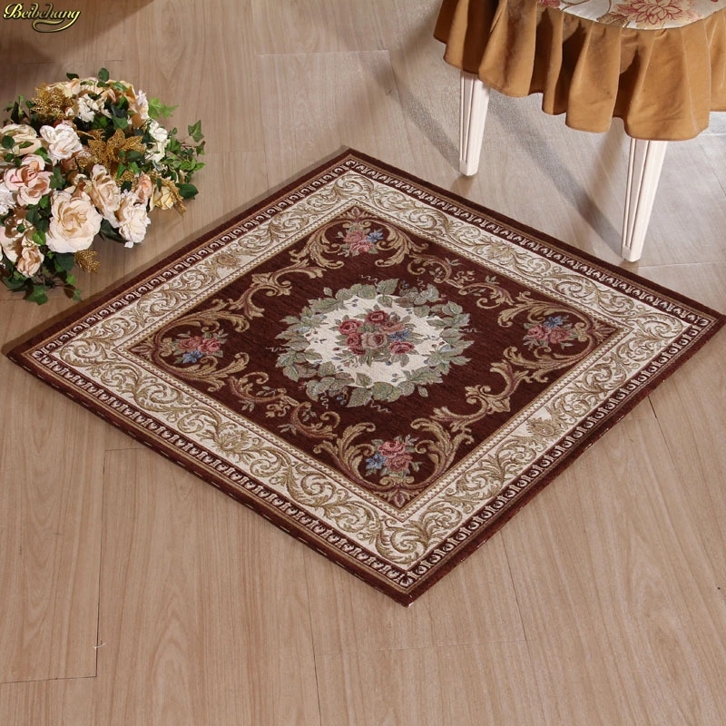 beibehang High-grade luxury European carpet mats custom home square floor mat tapis de cuisine household products