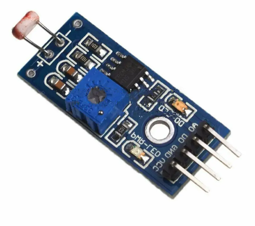 

Photosensitive Resistance Sensor Module for Arduino STM32 Raspberry Pi