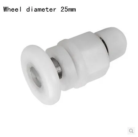 8pcs shower door roller wheel diameter:25mm door pulleys Glass thickness:4-6mm