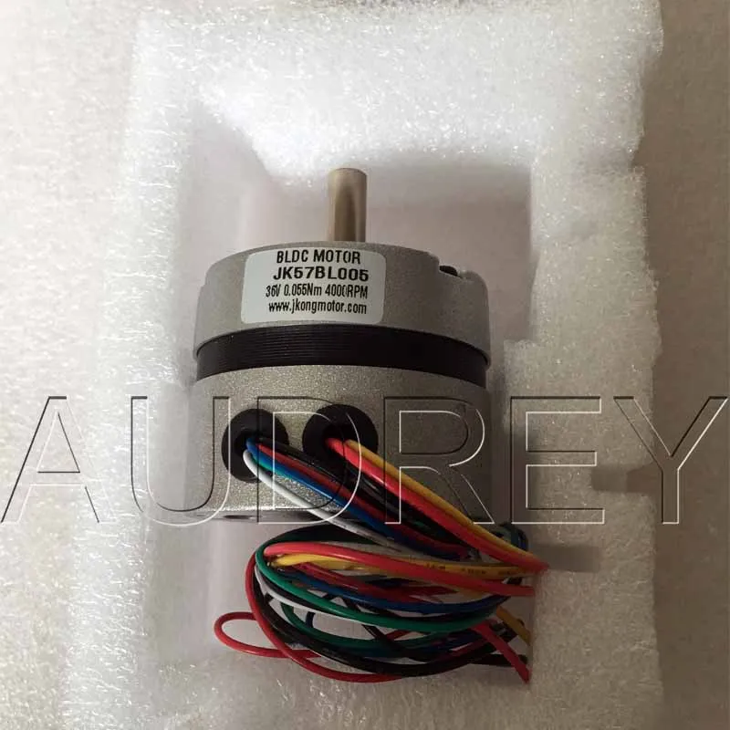 Imagem -06 - Fuselagem Circular e Hall Feedback 36v dc 4000rpm 57 mm 0.6a 23w Fase Brushless dc Eixo do Motor mm 57bl005