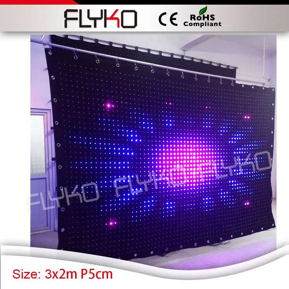 indoor led curtain led vision curtain