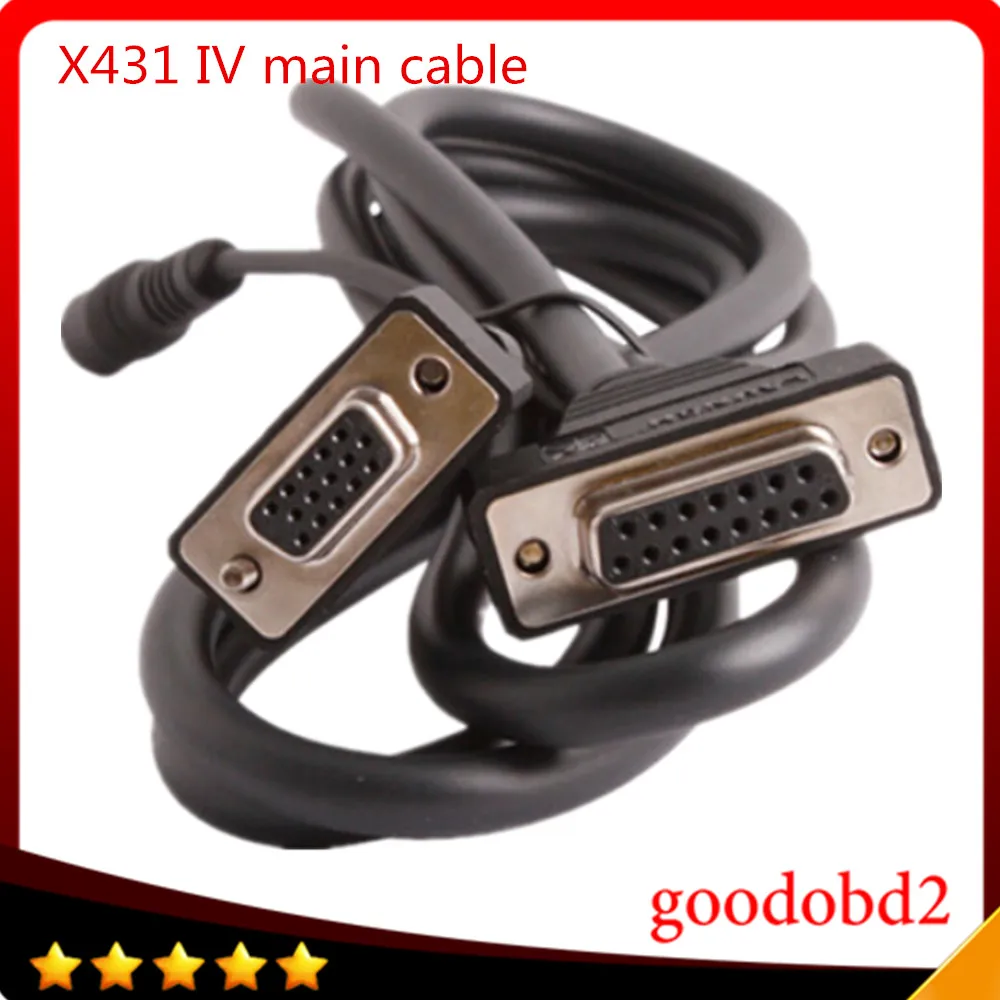 X-431 Main Cable  for Original LAUNCH tool  X431 IV 4 4th Fourth Cables Diagnostic Tools Test connect Cables OBDII Adaptor