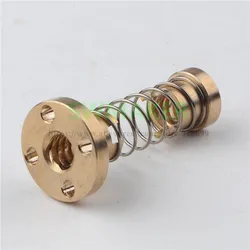 2pcs TR8x2/TR8x4/TR8x8 /TR8x1/TR8x10/TR8x12/TR8x14 lead screw Anti-Backlash Nut TR8 elimination gap nut