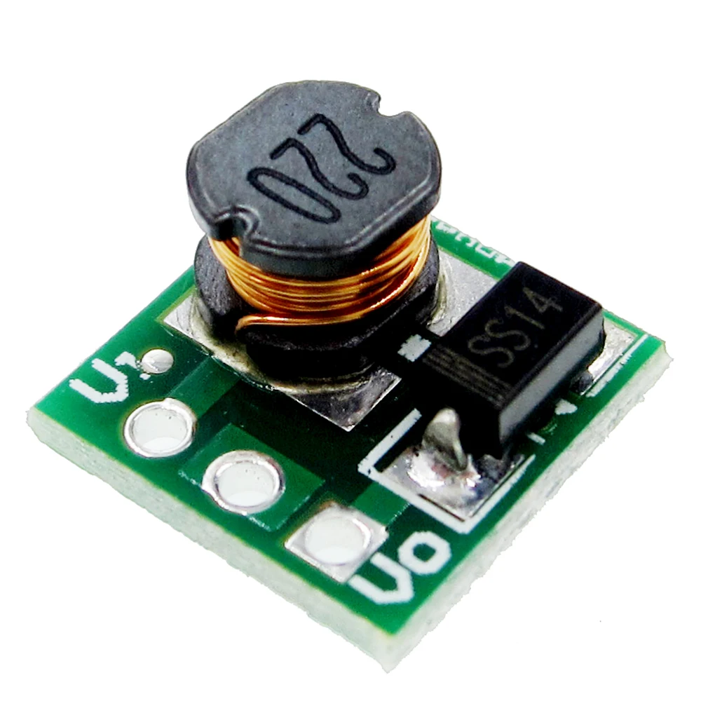 10PCS DC DC 1.8V 2.5V 3V 3.3V 3.7V To 5V Step Up Power Supply Voltage Boost Converter Board Module Regulator 18650 Li-on Batery