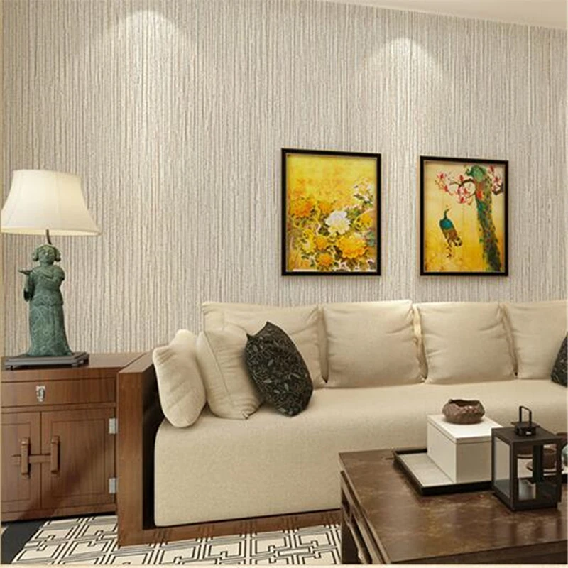 

wellyu обои papel de parede Brown color engineering wallpapers imitation grass solid beige hotel corridor decoration wallpaper