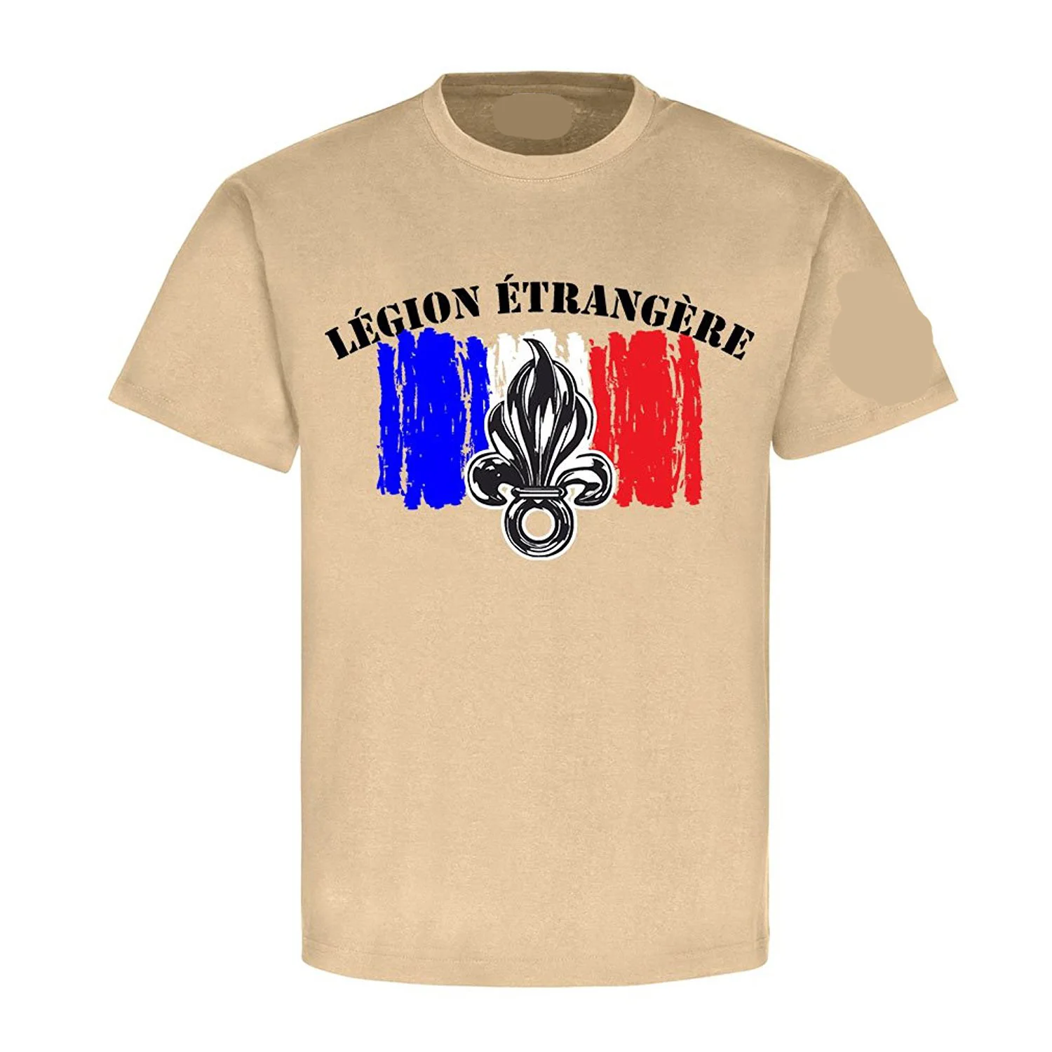 Men Creative Casual Short Sleeve Tshirt Foreign Legion Veteran French Foreign Patria Nostra Deployment Warrior Design A Shirt