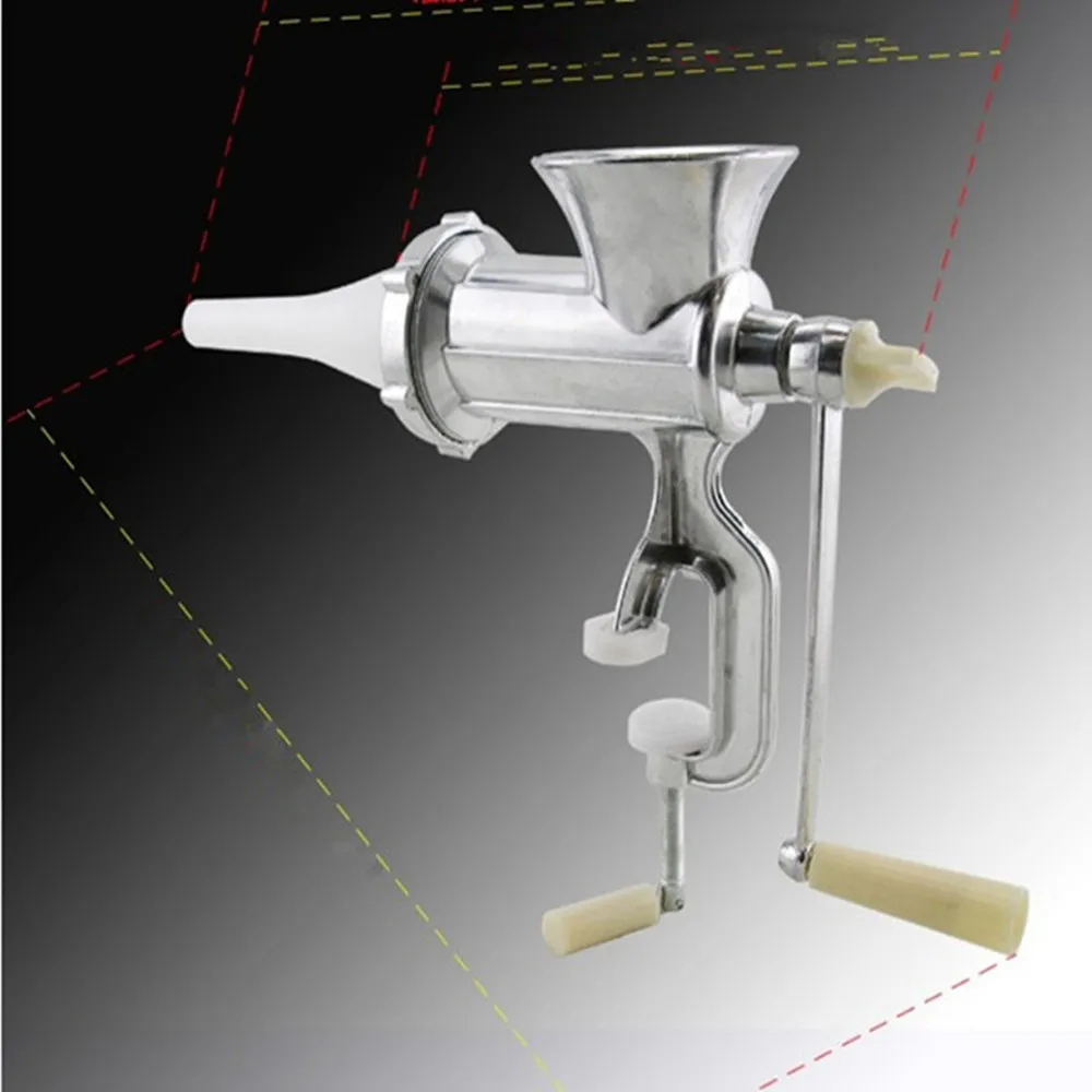 Tay Meat Grinder Mincer Xúc Xích Nhồi máy đĩa Vỡ máy tay bean grinder