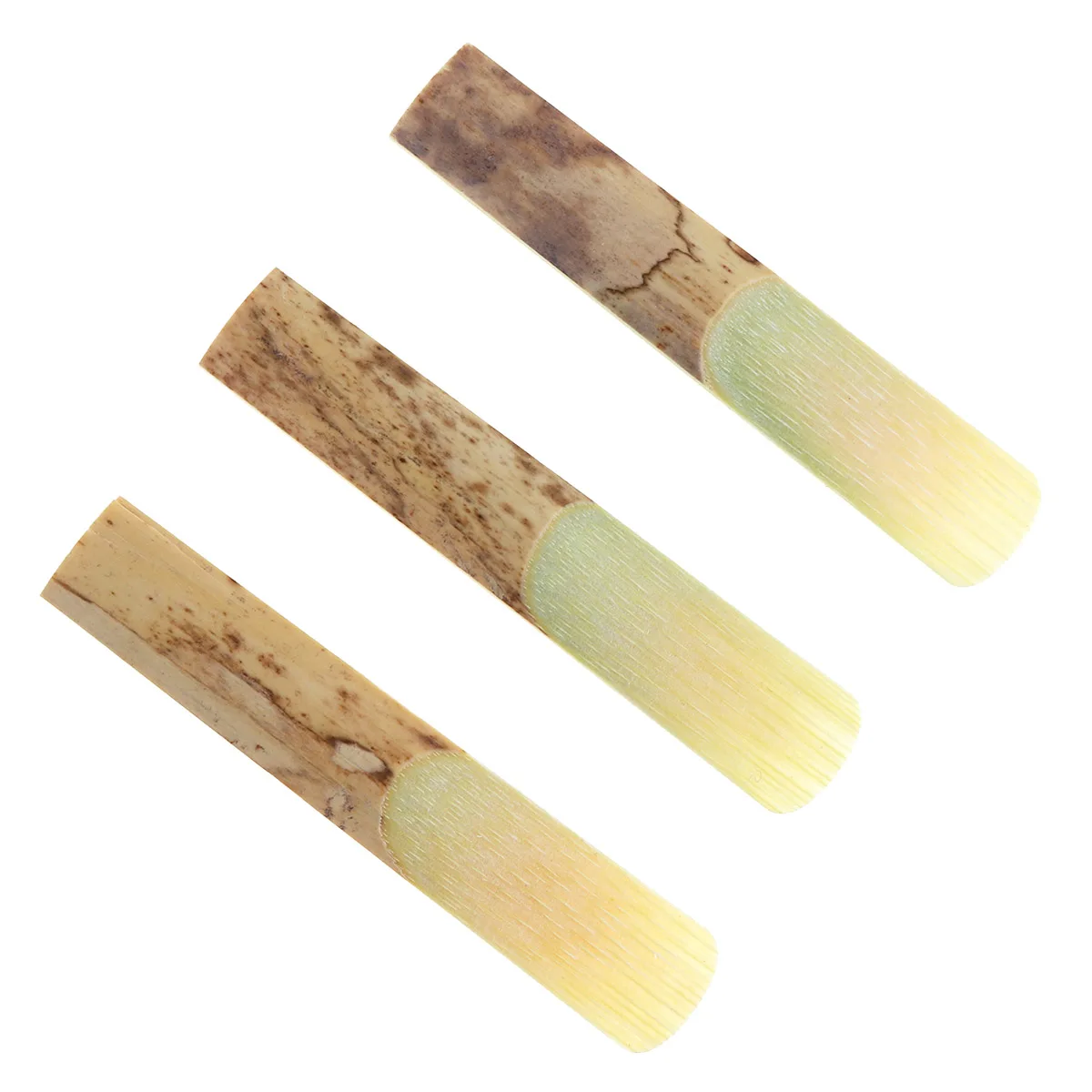 10pcs/lot Professional Bamboo bB Clarinet Reeds Strength 2.5 for Clarinet Mouthpiece Parts Traditional Bamboo Reed