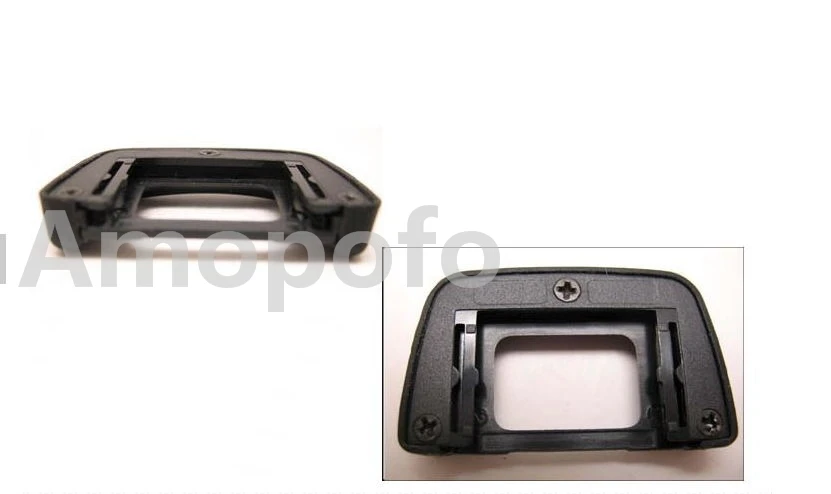 Amopofo ocular de borracha para câmera nikon, óculos de proteção com copo de olhos dk24 para nikon d5000 d3100 d3000/d5100 dslr