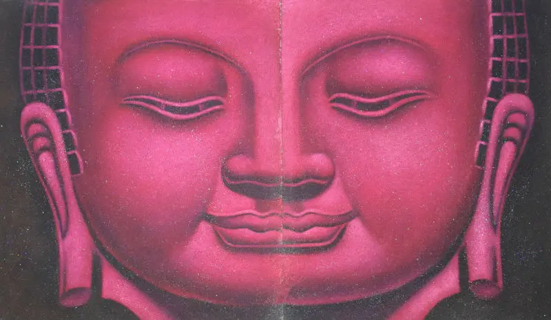 

2ps50x60cm Oil painting on canvas Buddha Classical Home Decoration Wall art picture hand painted