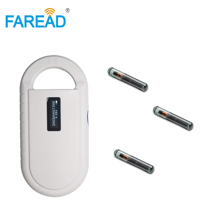 80pcs 1.4*8mm 134.2KHz 애완 동물 ID 태그 EM4305 RFID 마이크로 칩 동물 칩 트랜스 폰더 개를위한 ICAR 번호 코딩 물고기 가축