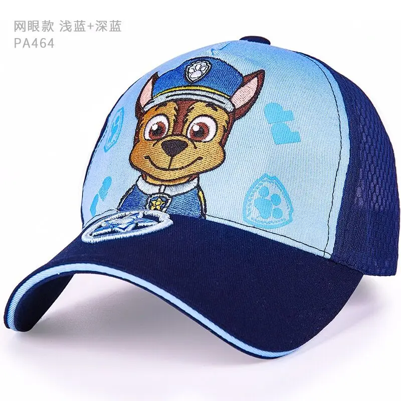 2024 Genuine PAW Patrol Children\'s baseball Hats Cotton Cute Caps Headgear Chase Skye Print Party Kids summer hat Children toy