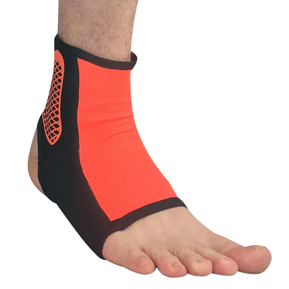 Support Foot Brace Guard Grid Pattern Outdoor Sport Ankle Protective Gear 1PC SPSLF0025