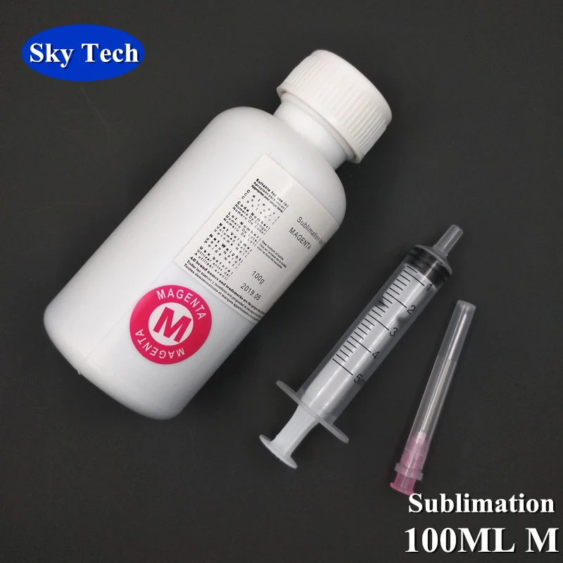 100MLx4  Sublimation ink For Ricoh  , GC21 GC31 GC41 Thermal transfer ink For T-shirt / phone shell / mugs / ceramics etc