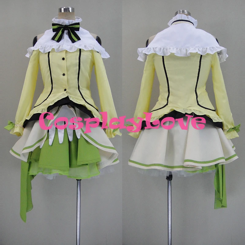 Custom Made Japanese Anime Love Live! LoveLive! 2 KiRa Sensation! Rin Hoshizora Cosplay Costume Christmas Halloween