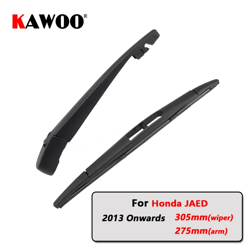 

KAWOO Car Rear Wiper Blade Blades Back Window Wipers Arm For Honda JAED Hatchback (2013 Onwards) 305mm Car Accessories Styling