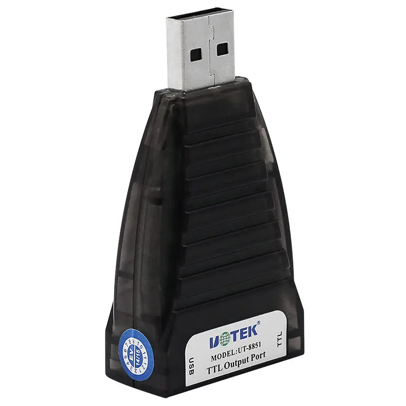 UTEK UT-8851 USB to TTL Converter USB V2.0 Win10 Win8 MAC LINUX