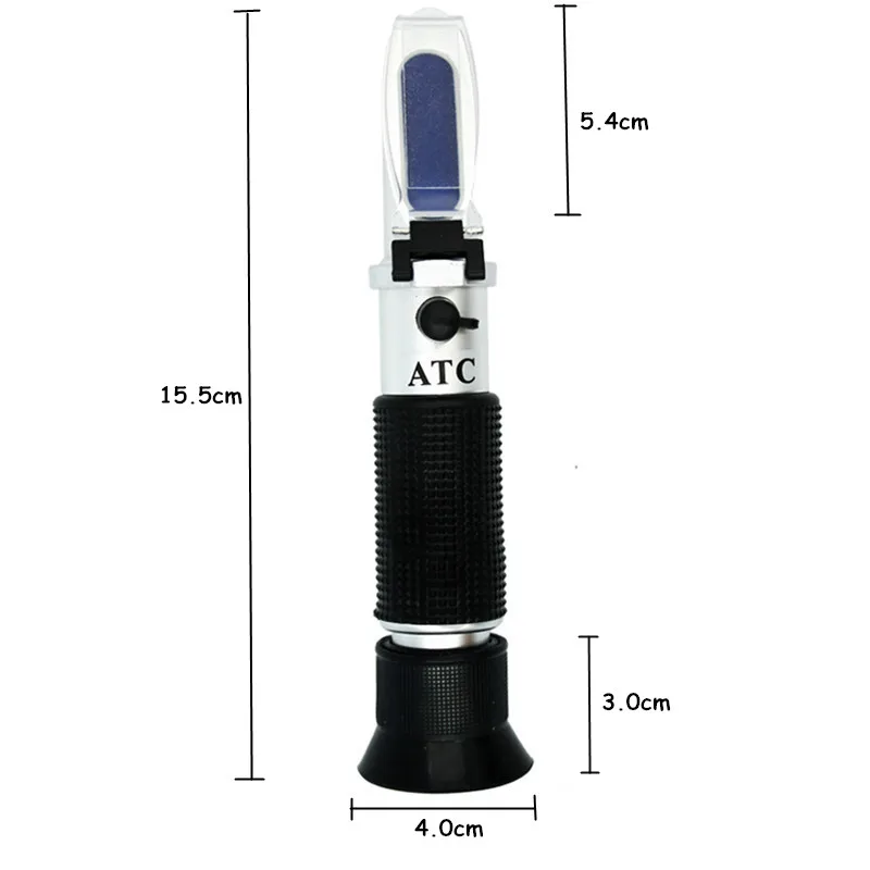 Refratômetro anticongelante do carro, Refrator automotivo, Líquido de refrigeração da bateria, Refrigerante de água, Hand Held Tester, Refratômetro