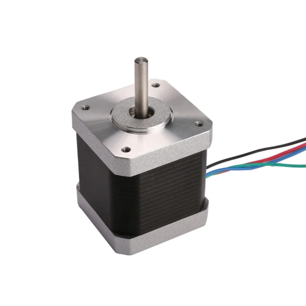 Best Selling! Wantai 5 PCS Nema17 Stepper Motor 42BYGH801 54oz-in 48mm 0.4A CE ISO ROHS CNCmakebot 3D printer motor