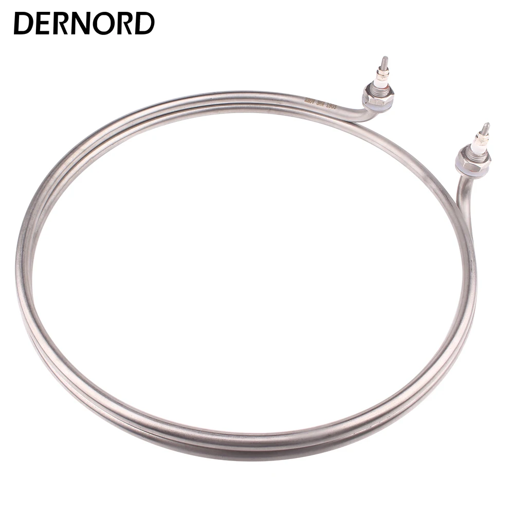 Electric Immersion Water Heating Element 220v 3kw Double Round Type DERNORD  M16  SUS304 Heater for Tank High-power